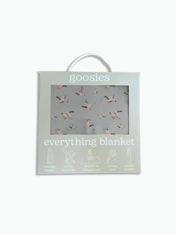 Goosies - Wholesale Bedding Blanket - Kids & Baby - Mallard Ducks - Everything Blanket