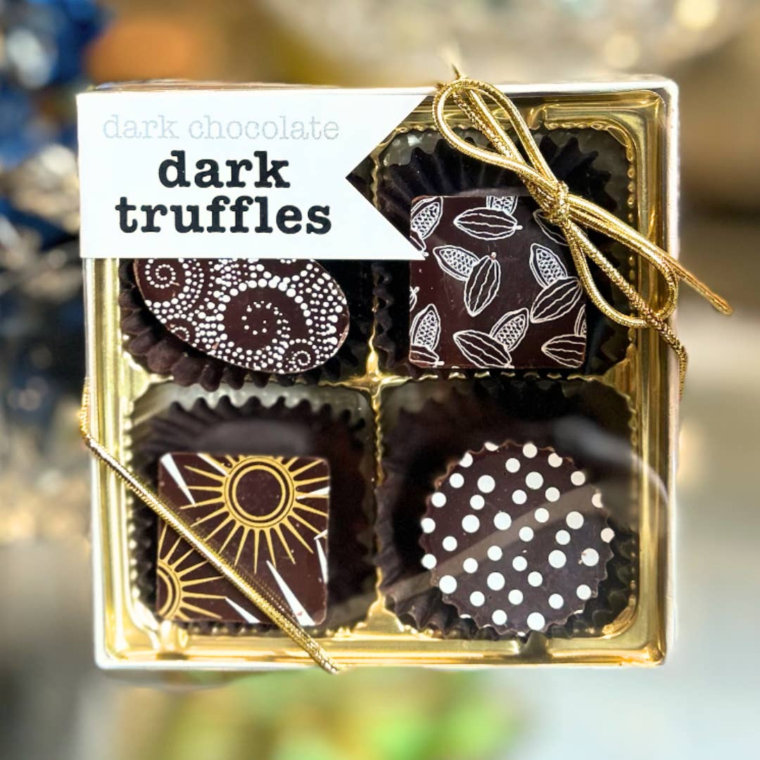 The Xocolate Bar - Wholesale Chocolate Box - Dark Truffles - organic fair trade vegan dark chocolate