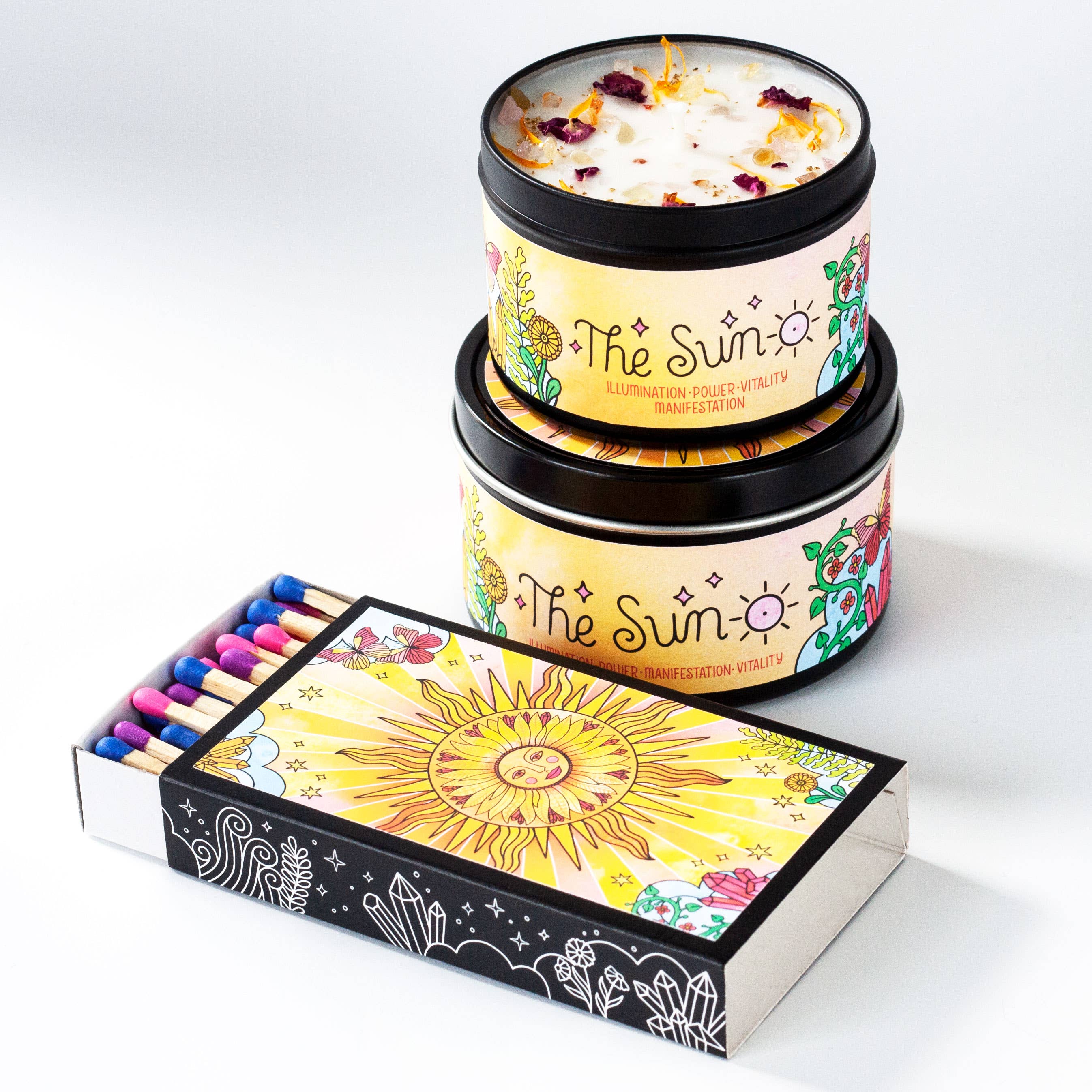 Rachel Beyer - Wholesale Travel Candles - The Sun Aromatherapy Soy Candle - Orange Floral11