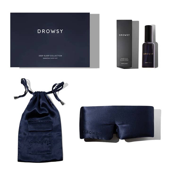 Drowsy Sleep Co. - Wholesale Sleep/Eye Mask - Midnight Blue Deep Sleep Collection