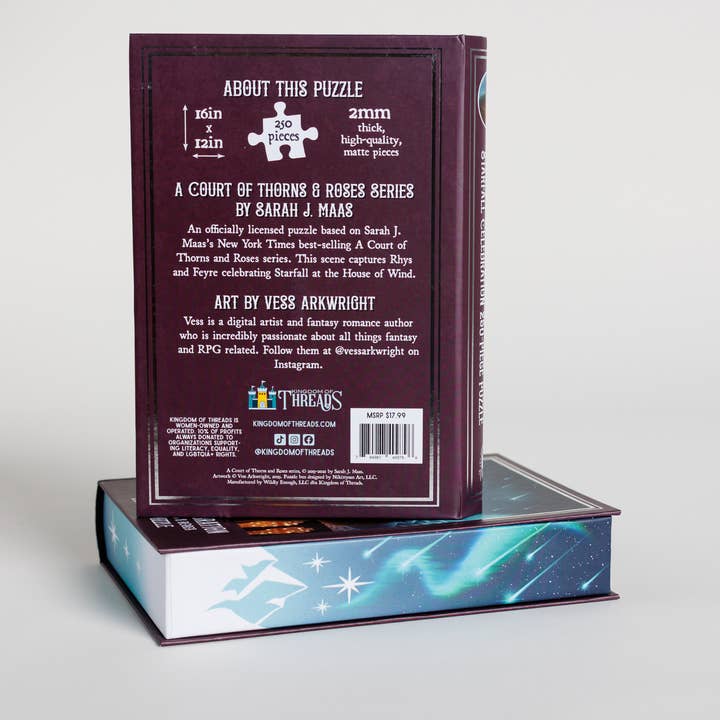 Kingdom of Threads - Wholesale Puzzle – Adult - Starfall Celebration Keepsake Puzzle | ACOTAR5
