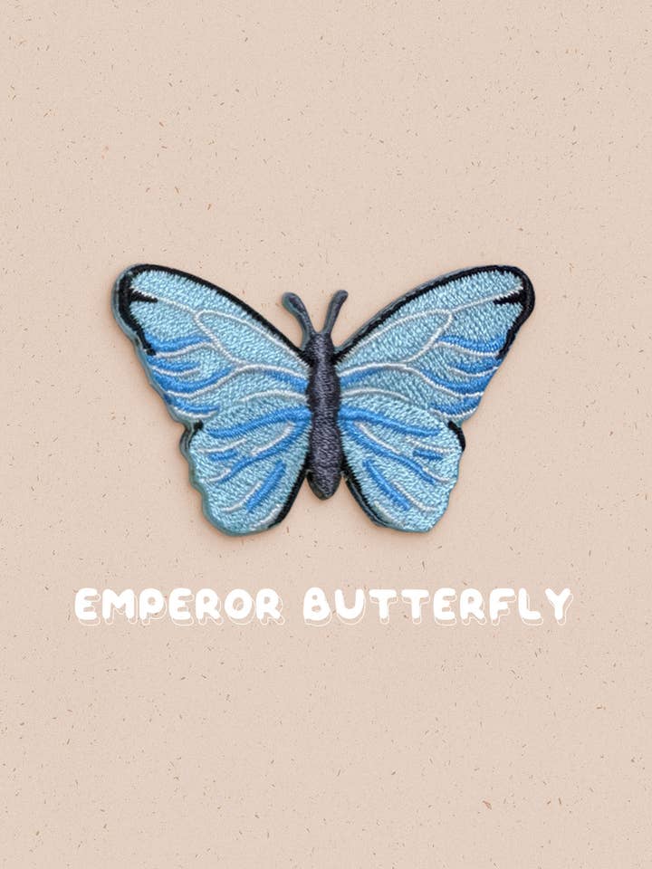 Emperor Schmetterling Sticknadel für den Großhandel von Ivycdraws