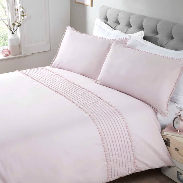 Pom Poms Duvet Set for wholesale by Rapport Home Furnishings Limited