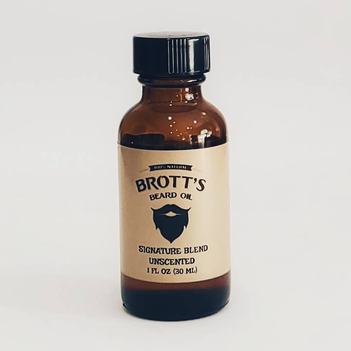 Brott's Beard Care - Wholesale Beard Styling Product - Unscented Beard Oil