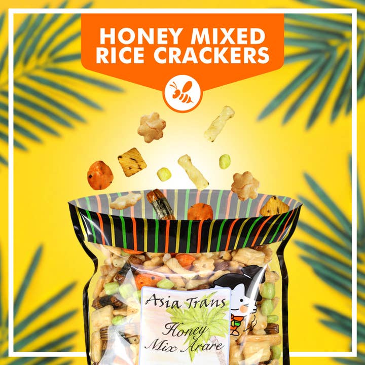 Honey Mix Arare for wholesale by Snack Hawaii