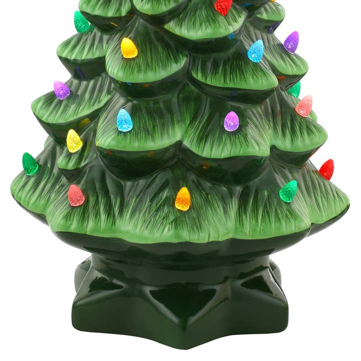 Mr. Christmas - Wholesale Christmas Decoration - 14" Nostalgic Tree - Green