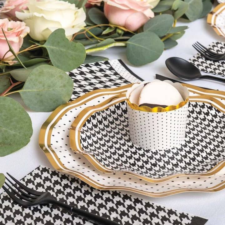 Sophistiplate - Wholesale Assorted cutlery set - All Black Bella Assorted Plastic Cutlery/24pc, Service for 87