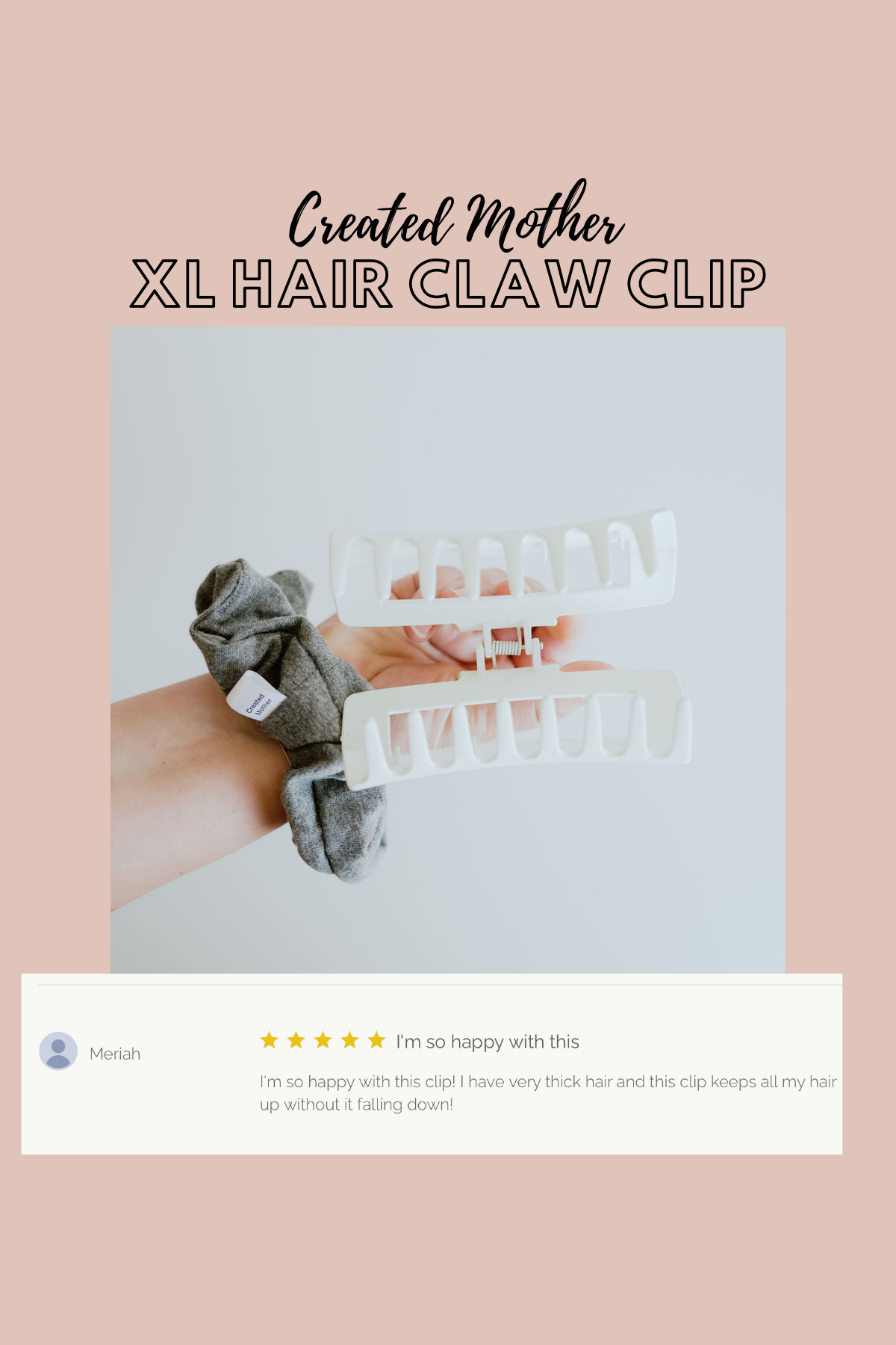 Created Mother - Wholesale Hair Clip - Women's - 12 Assorted Extra Large Hair Claw Clips8