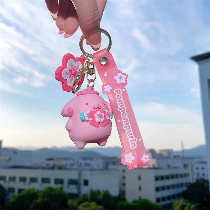 FurDecoration – Engroshandel Nøglering - Dame – Sød og kreativ Sanrio nøglering vedhæng