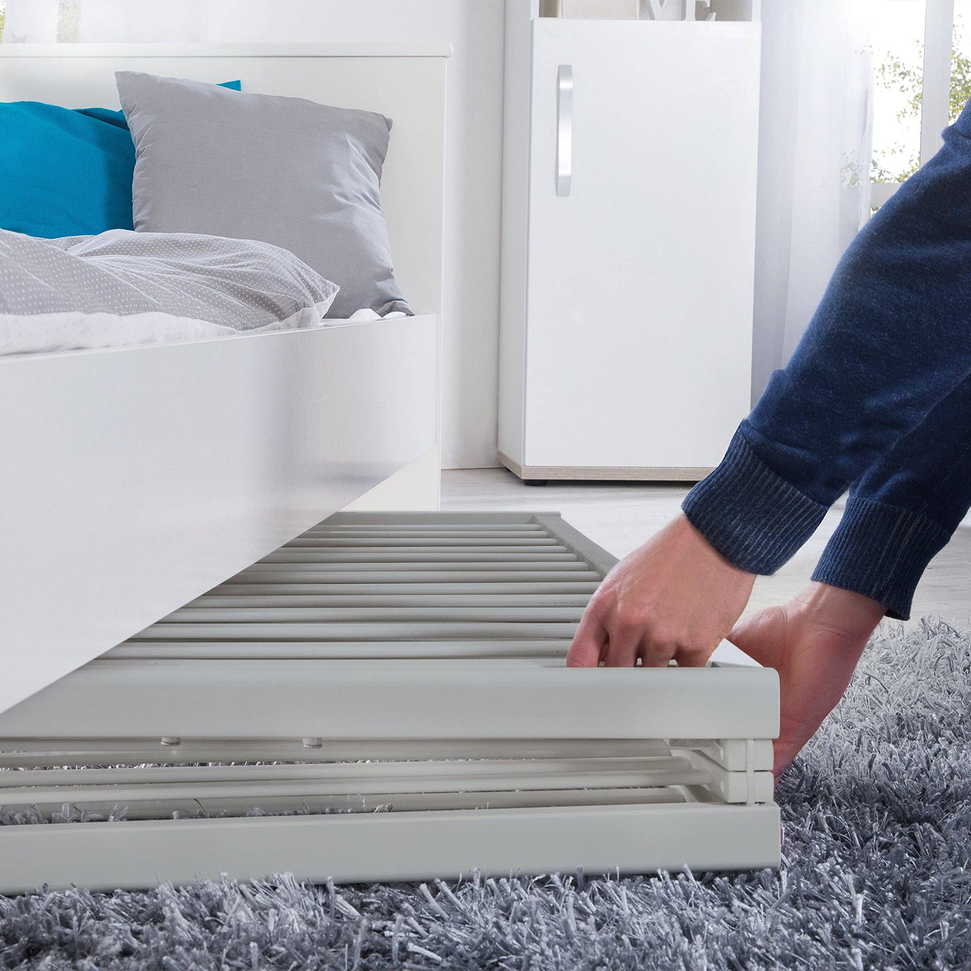 roba kids – wholesale Säng - Barn och baby – roba kids hopfällbar säng "Fold up", 60 x 120 cm, taupe trä6