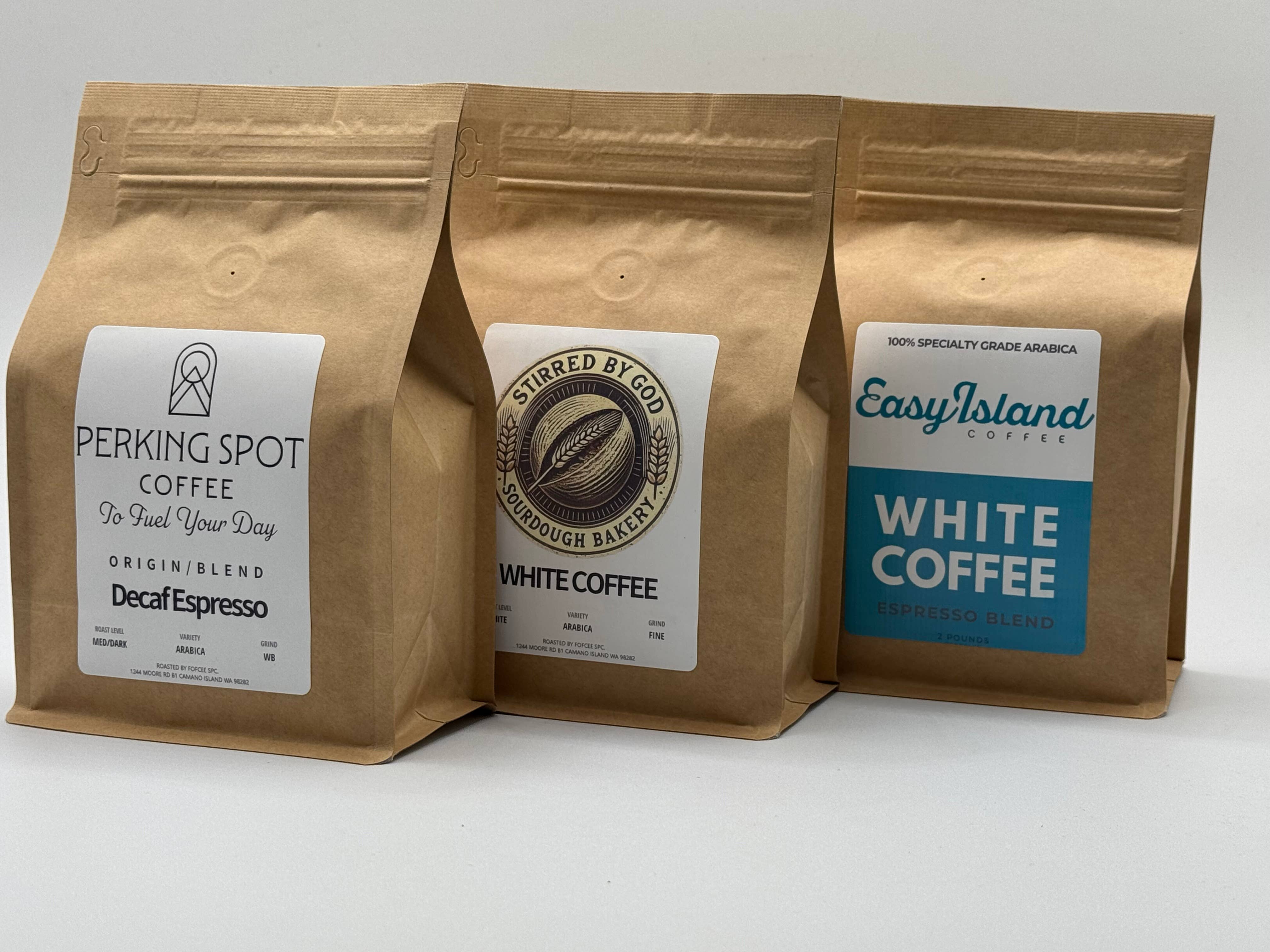 Fofcee Coffee - Vente Grains de café - NOUVEAU FORMAT DE VENTE ! Café en gros 12oz MÉLANGE ESPRESSO4