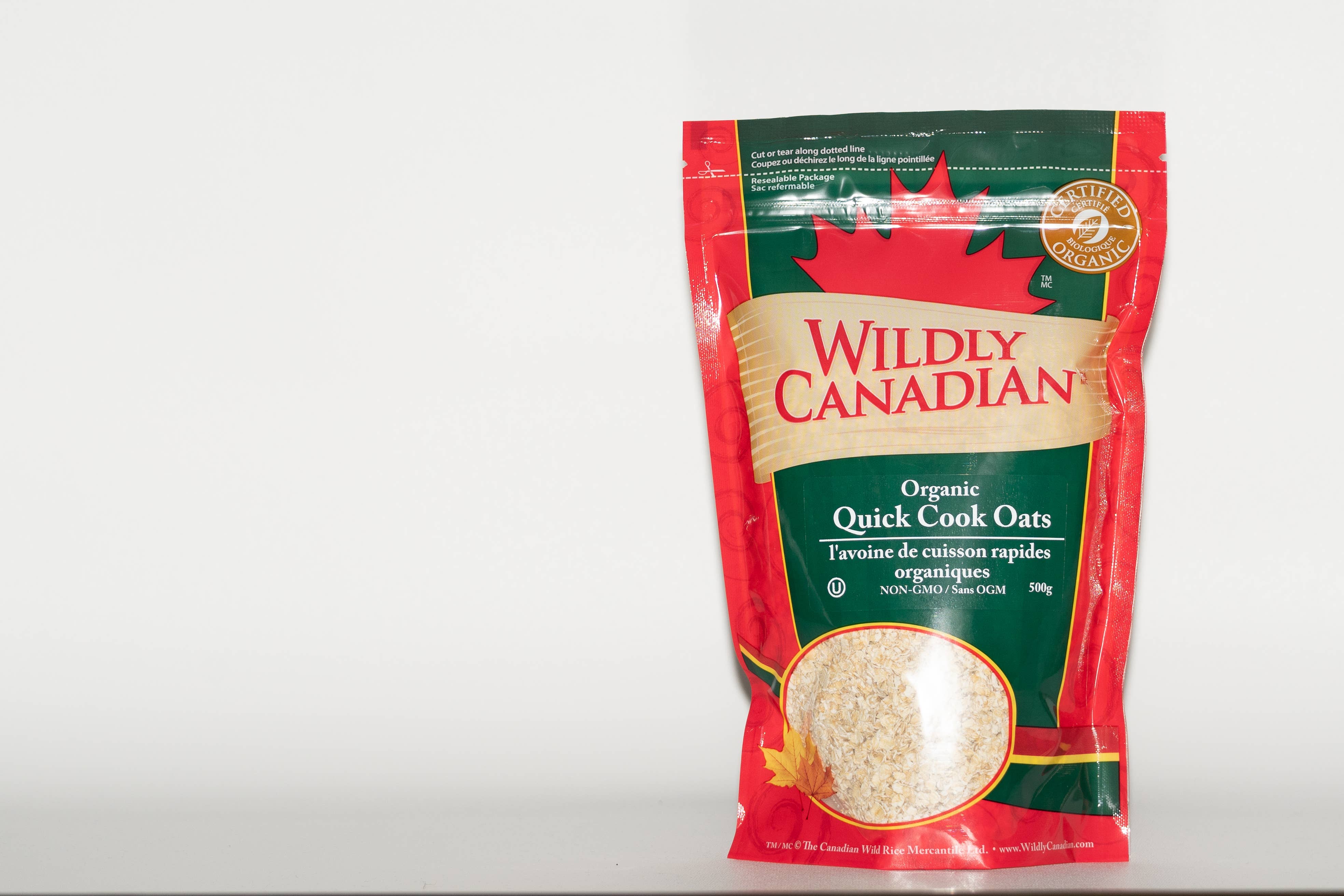 Wildly Canadian - Wholesale Oats - Organic Quick Cook Oats Non-GMO1