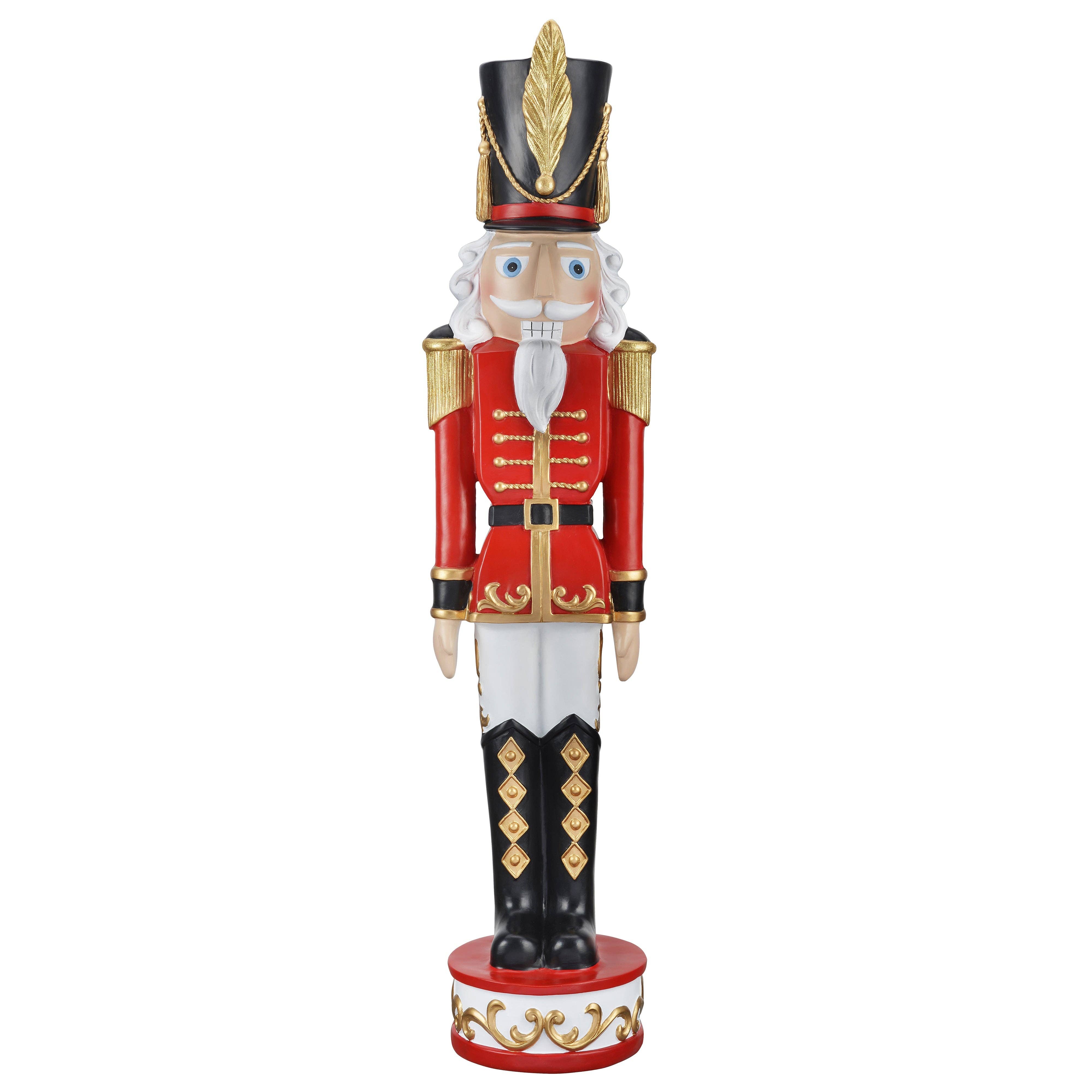 Haute Decor - Wholesale Holiday Nutcracker - 37 Inch Christmas Nutcracker Red/Black0
