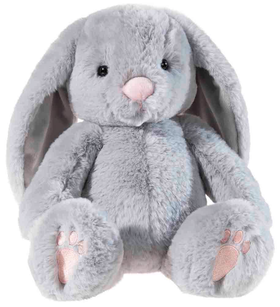 Heunec - Wholesale Stuffed/Plush Toy - Kids & Baby - Little Gray Bunny with Floppy Ears0