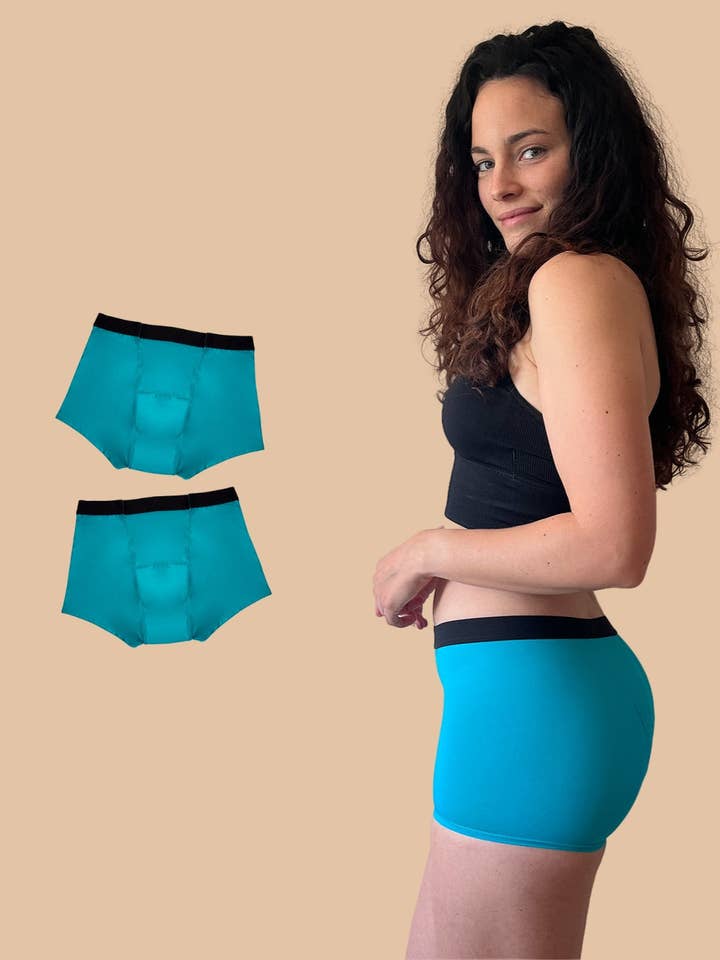 Pack x2 Teen Marie Menstrual Shorts · Heavy Absorption for wholesale by Anaissa