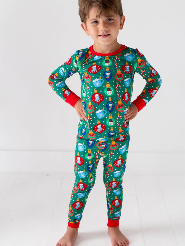 My First Christmas Bamboo ToddlerPajama| Family Matching Set for wholesale by Rayns Tiny Stitches