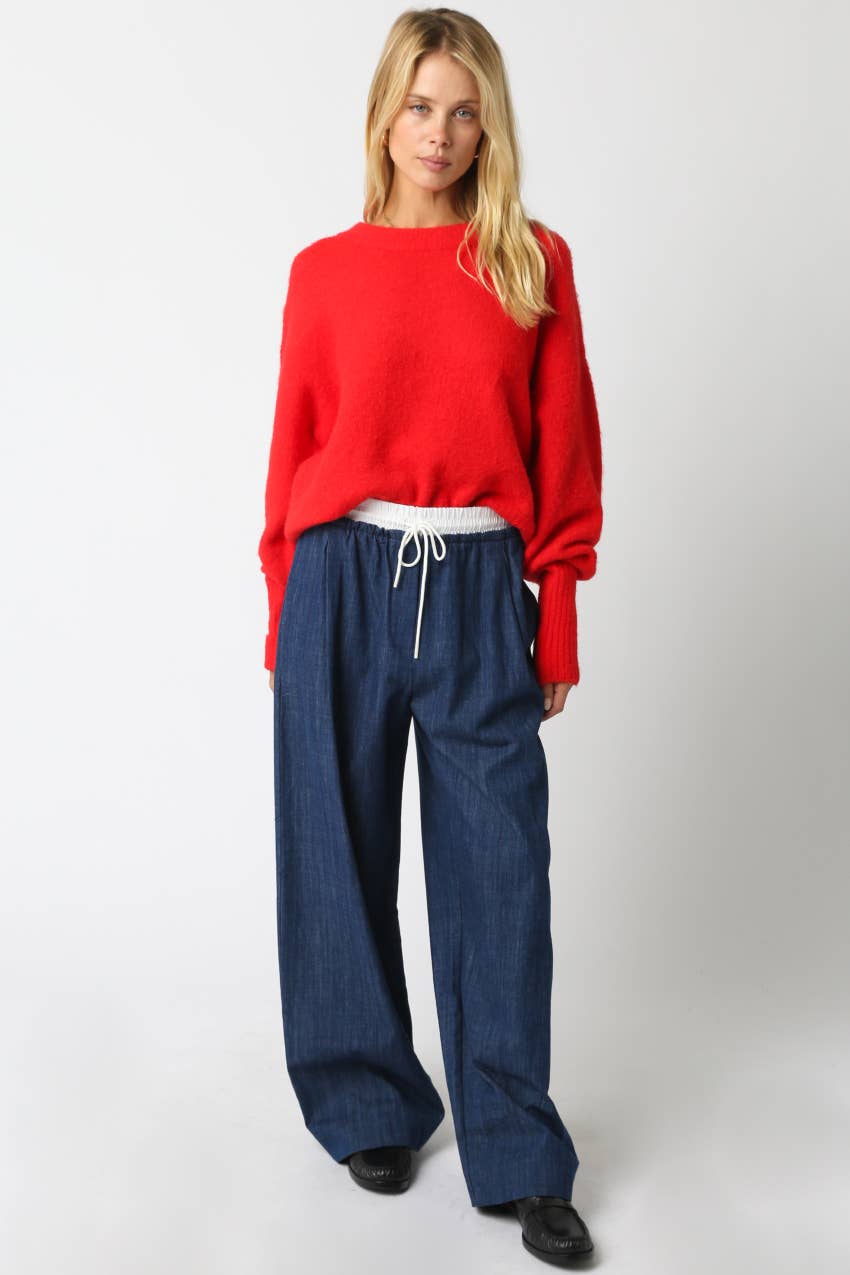 Olivaceous - Wholesale Pullover-trui - Dames - Julien Trui47