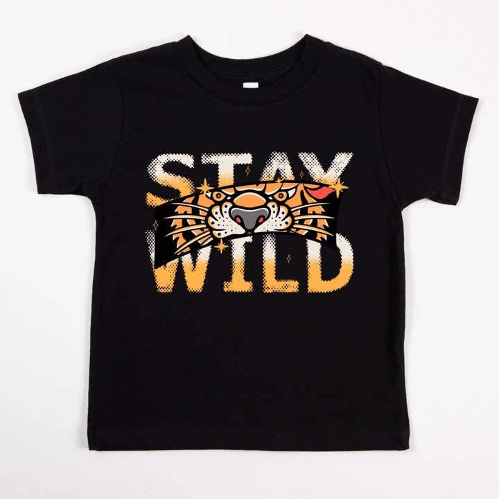 Stay Wild Tee for wholesale by Little Bubs + Co