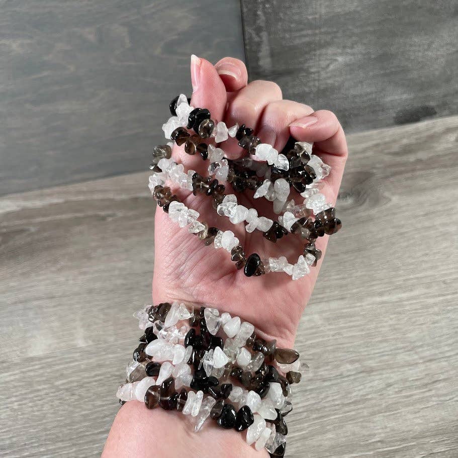 Keystone Crystals - Wholesale Beaded Bracelet - Multi-Stone Gemstone Chip Bracelets –  Wholesale Crystals17