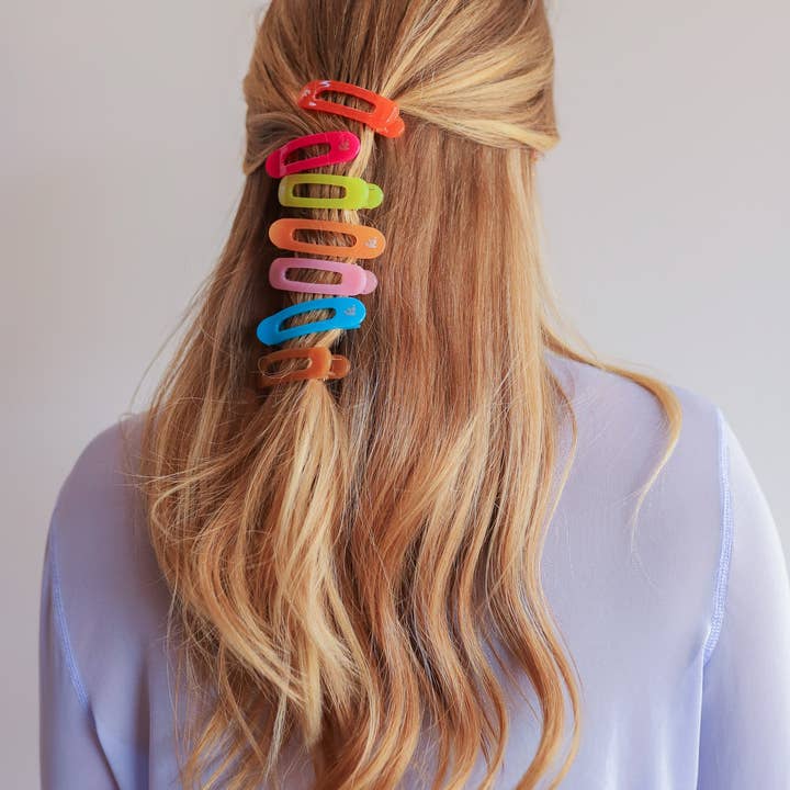 KAXI - Wholesale Hair Clip - Women's - JELLY MINI LAY DOWN CLAW8