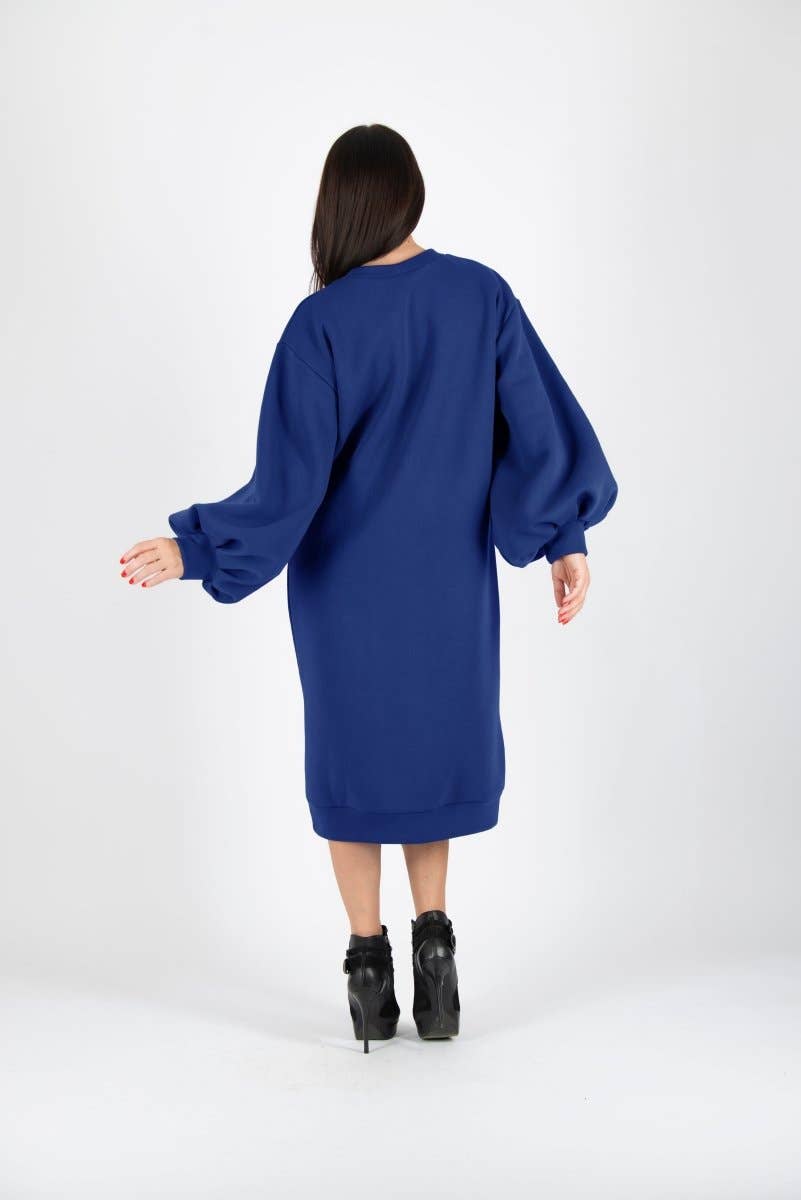 EUG fashion - Wholesale Dress - Women's - Sweatshirt Dress KARINA6