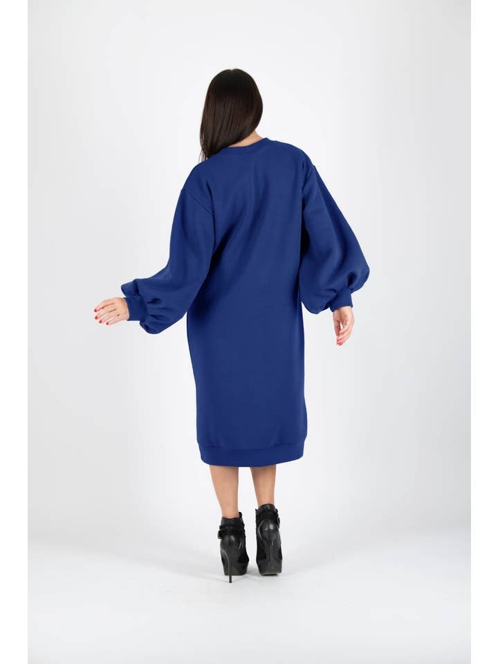 EUG fashion - Wholesale Dress - Women's - Sweatshirt Dress KARINA6