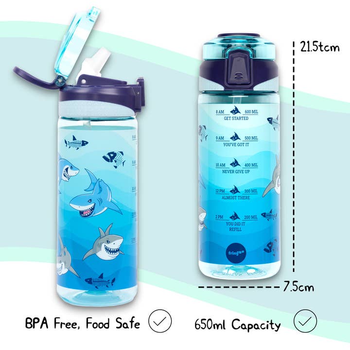 Fringoo Group Ltd - Wholesale Water bottle - Straw Bottle - Shark World5