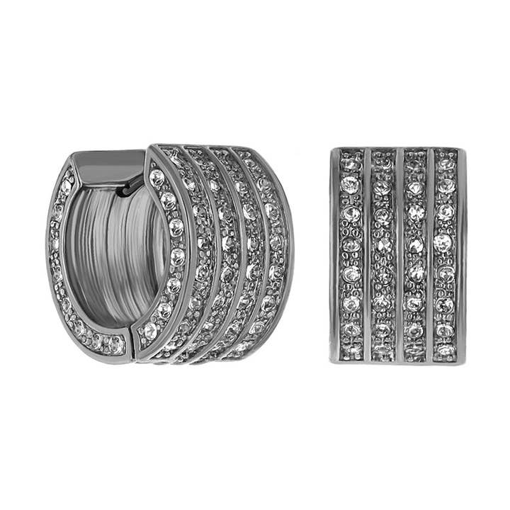 Pave Huggies for wholesale by Lauren G Adams