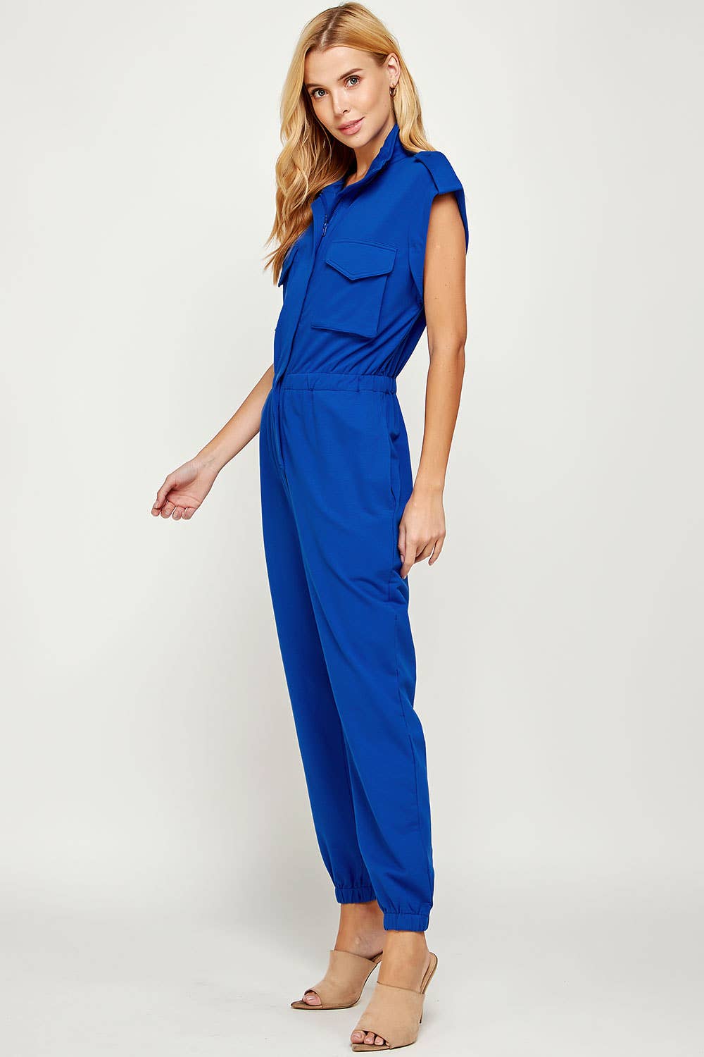 Strut & Bolt - Venta al por mayor Peto - Mujer - Mono tipo jogger sin mangas con cuello alto15