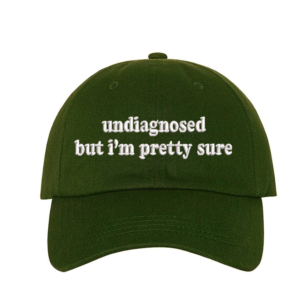 DSY Lifestyle - Wholesale Baseball Cap - Women's - Undiagnosed But Im Pretty Sure Embroidered Baseball Hat6
