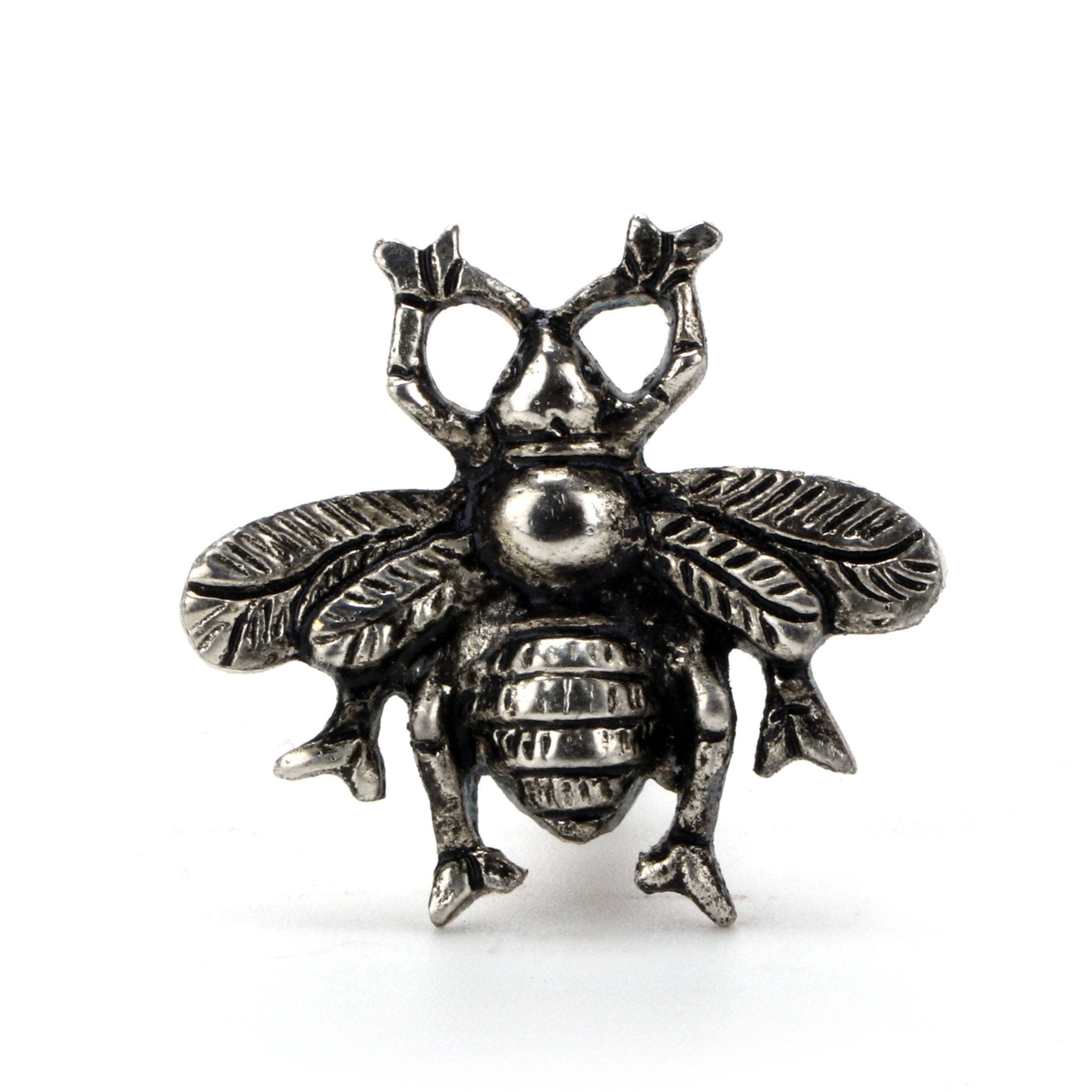 Perilla Home - Wholesale Knob/Pull - Set of 6 Chrome Bee Knob1