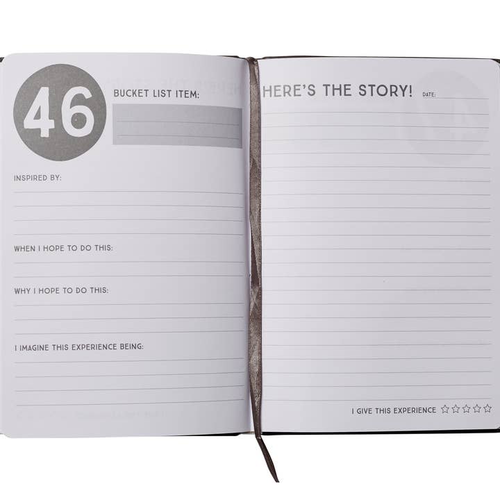 Eccolo - Wholesale Journal/Diary - Guided Journal My Bucket List