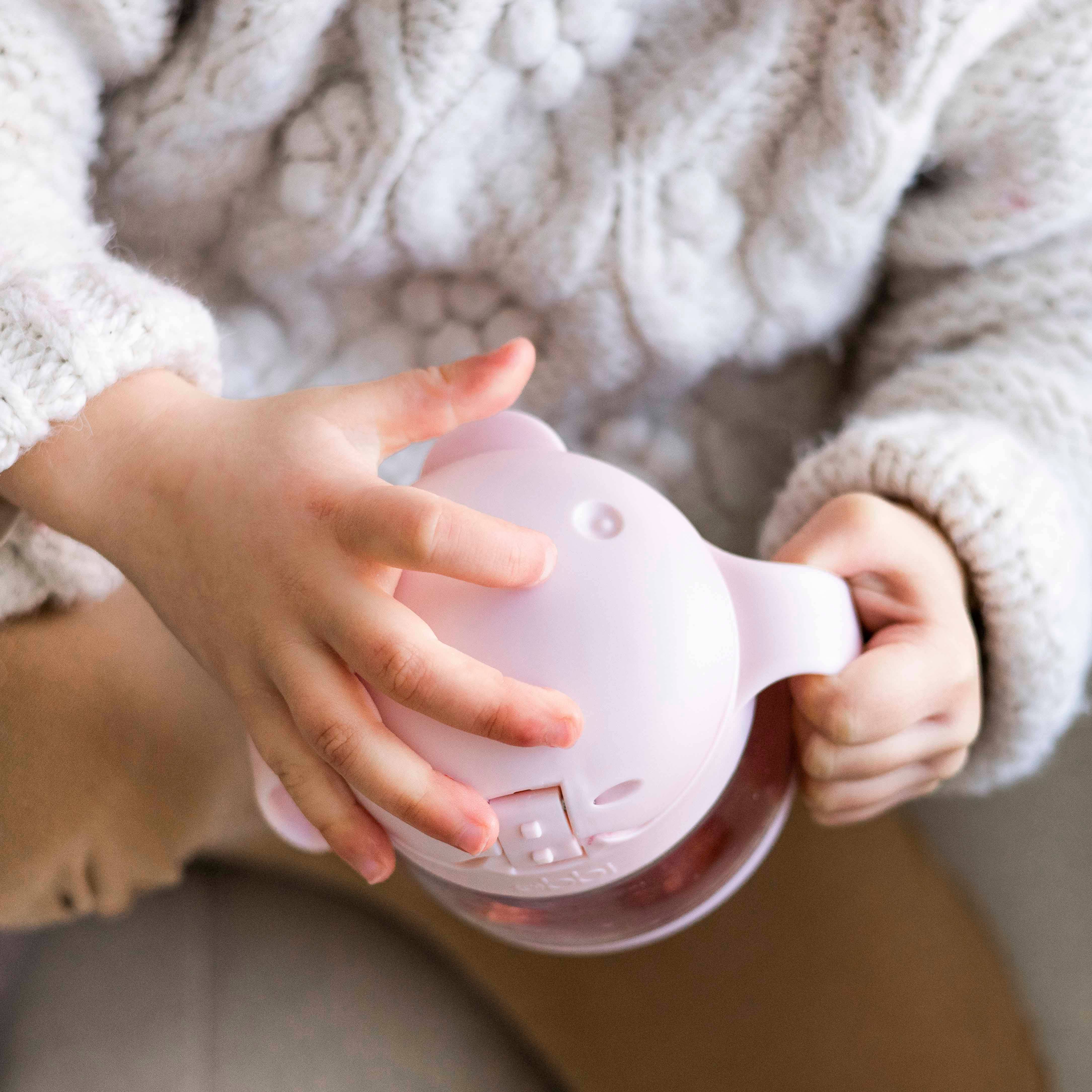 Ubbi - Wholesale Squeeze Snack Bag - Kids & Baby - Blush Pink Tweat Snack Container7