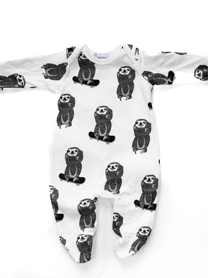 Pijama patinando con patas de perezoso para bebé para venta al por mayor de Doctor Mother Other