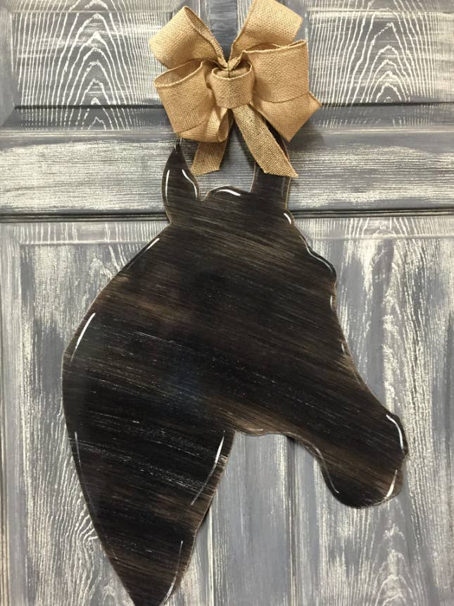 Paardenhoofd deurhanger voor wholesale door Steel Southern Designs