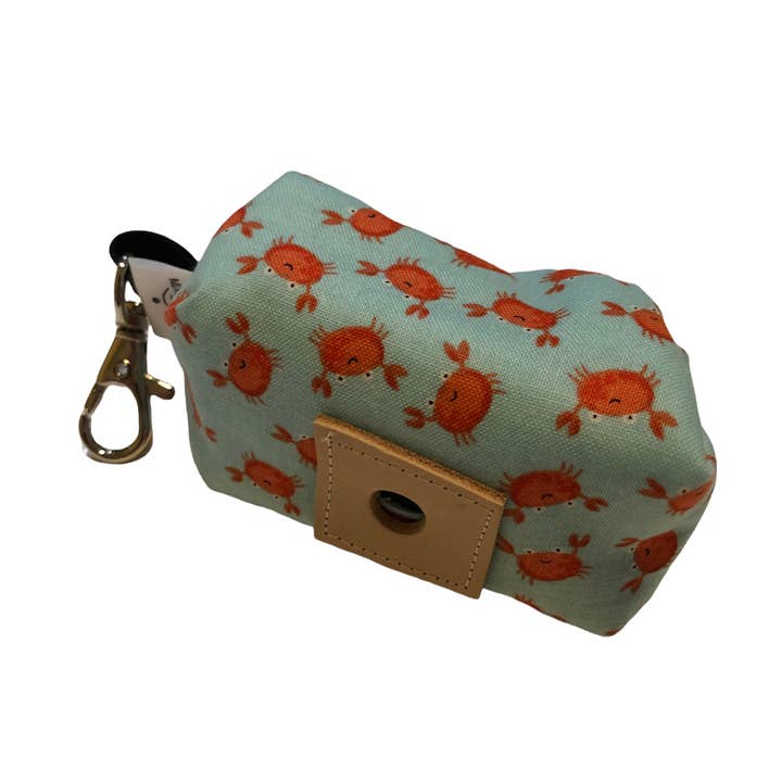 Small crab poop bag holder for wholesale by Mixnature Collars