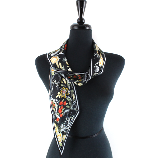 Pretty Persuasions – wholesale Halsduk - Dam – S24223 Polyester Smal Sjal (142 cm x 13 cm)5