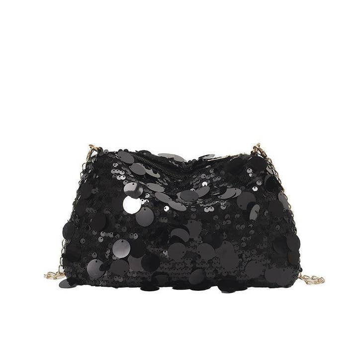 UZ Wholesale Store - Vendita all'ingrosso Tracolla - Donna - Borsa a tracolla glitterata di grande capacità5