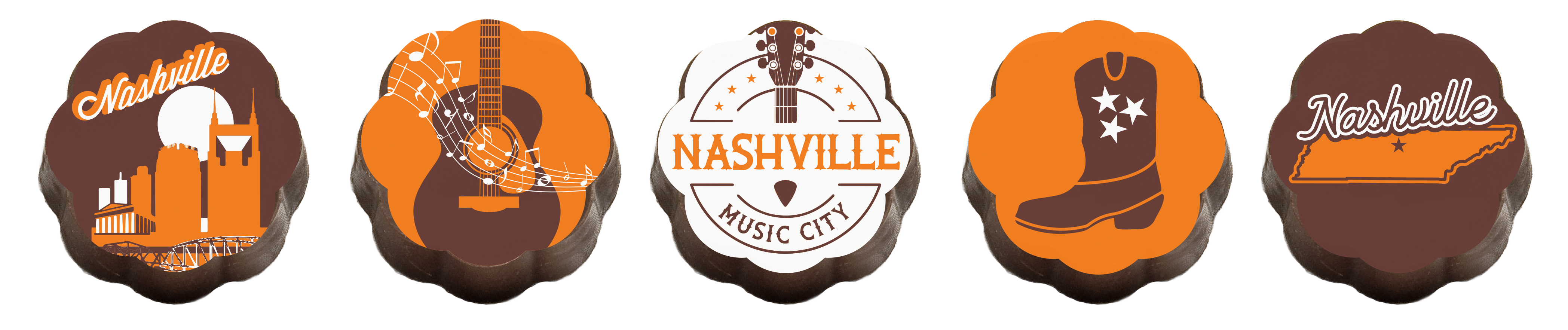 Chouquette – Engroshandel Chokoladeæsk – Nashville - Chokoladeovertrukne karameller2