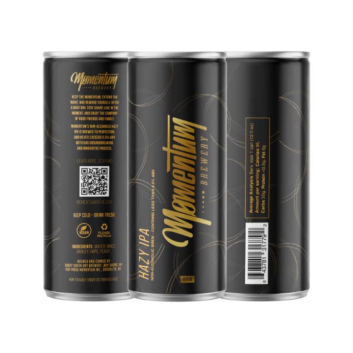 ProofNoMore - Wholesale Non-Alcoholic Beer - Momentum Brewery - Hazy IPA Non-Alcoholic Craft Beer - 12oz7
