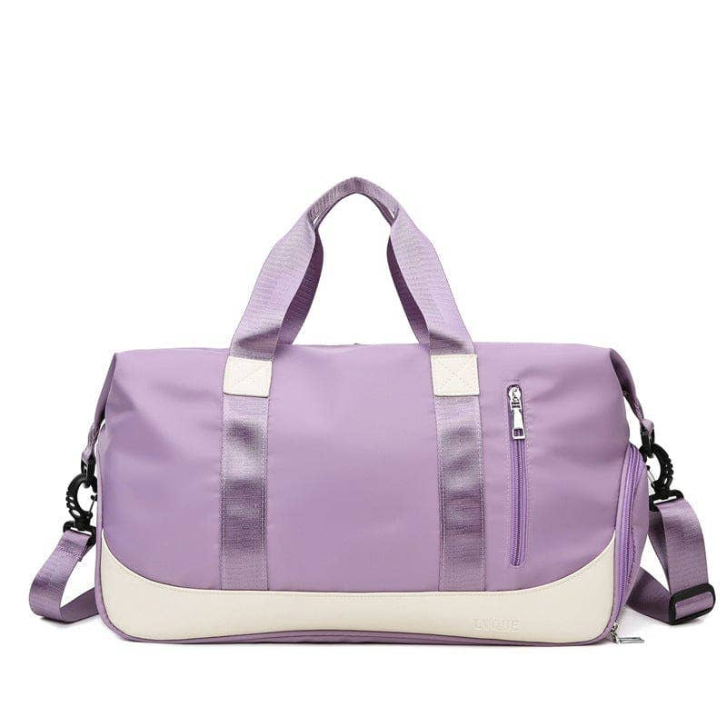 Active by Anna-Kaci - Wholesale Weekender Bag - Women's - Two Toned Duffle Gym Bag4