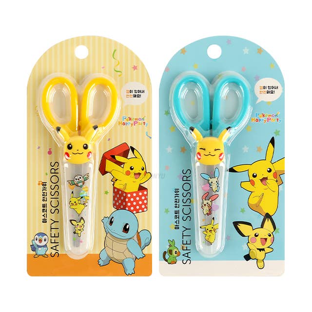 K-Wonderland - Wholesale Scissors - Pokemon Mascot Scissors with Safety Cover Cap4