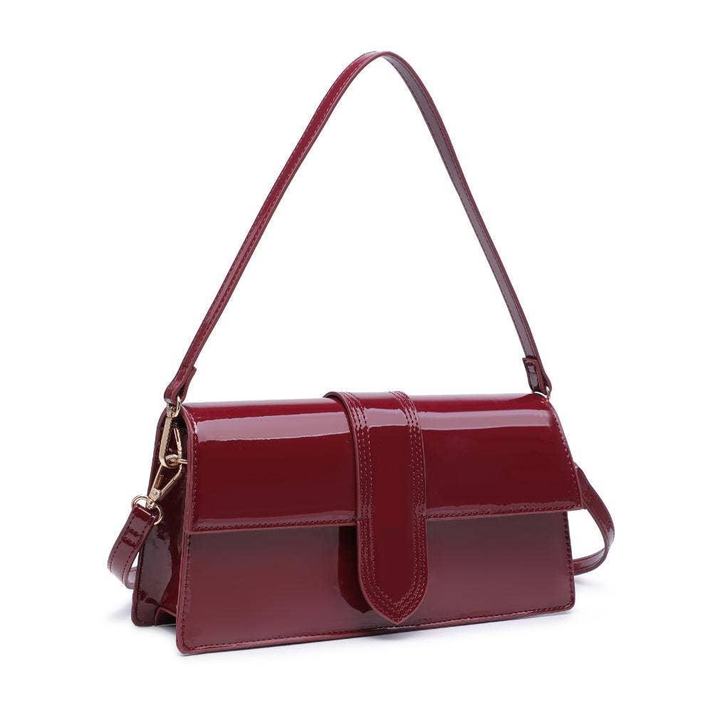 Moda Luxe - Vente Sac à bandoulière – femme - Violet - Sac à bandoulière verni12
