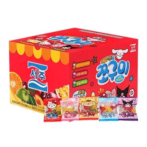 Seoju Sanrio Character Jellies (Korea), 10g case 50 count and other Purchase Wholesale trouwjurken. Free Returns & Net 60 Terms on Faire trending on Faire.