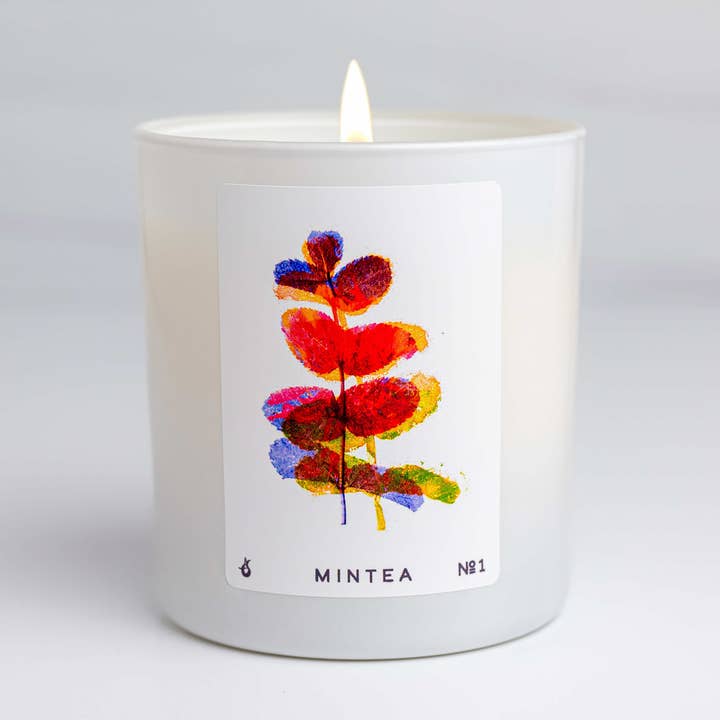 Mintea Candle - Ilene Hinden for wholesale by Artistscent