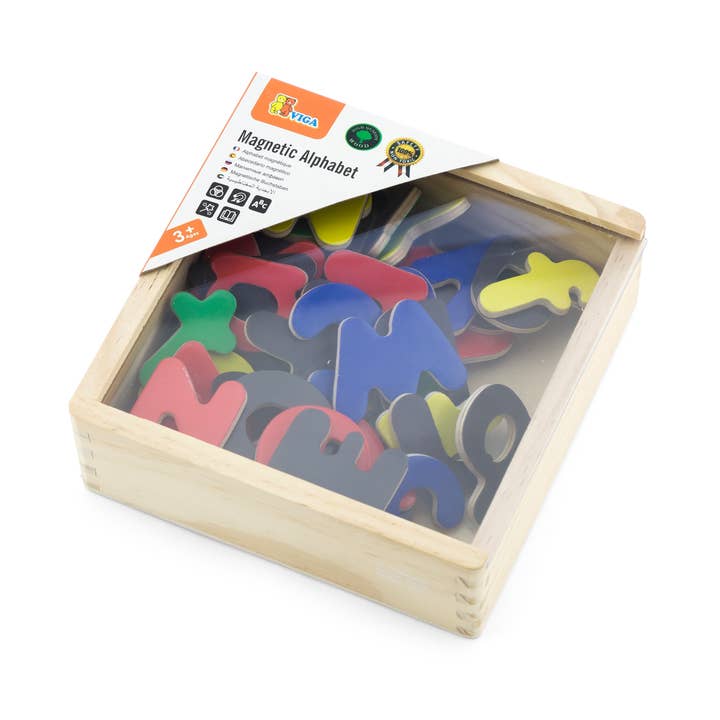Trade Toys Limited - Wholesale Toy Set - Kids - Viga 52pc Magnetic Letters2