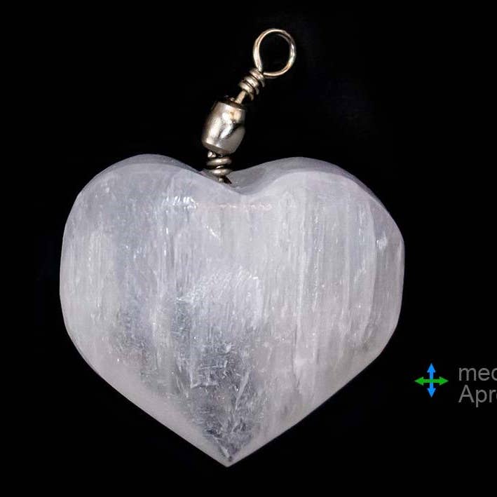 Selenite Heart Approx. 2, 5cm (5 pcs) for wholesale by Esoterica Arte