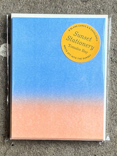 Tomales Bay / Solnedgangsbrevepapir for engroshandel hos The Aesthetic Union