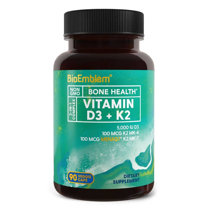 Vitamin D3 + K2 for wholesale by BioEmblem