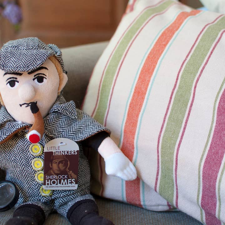 Unemployed Philosophers Guild - Wholesale Stuffed/Plush Toy - Kids & Baby - Sherlock Holmes Little Thinker2